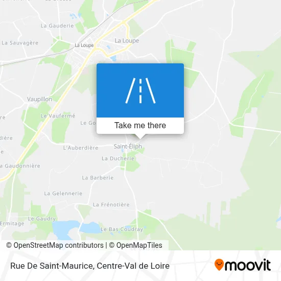Rue De Saint-Maurice map