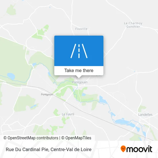 Rue Du Cardinal Pie map