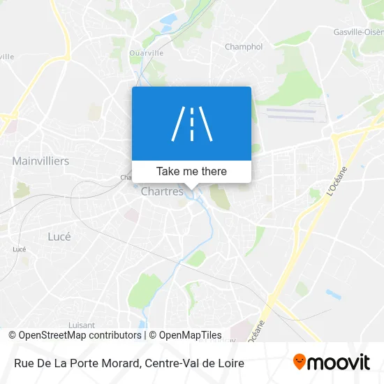 Rue De La Porte Morard map
