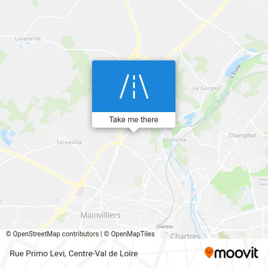 Rue Primo Levi map
