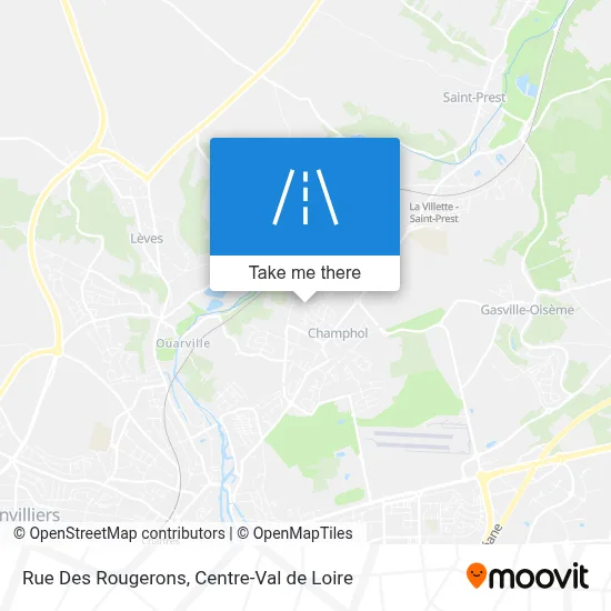 Rue Des Rougerons map