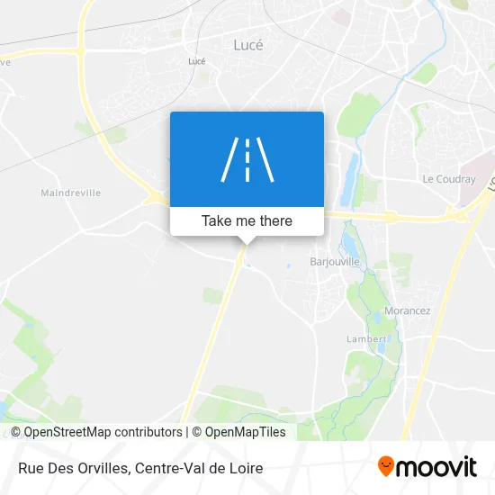 Rue Des Orvilles map