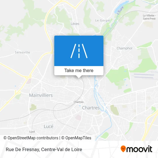 Rue De Fresnay map
