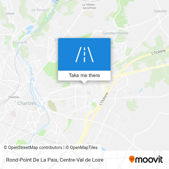Rond-Point De La Paix map