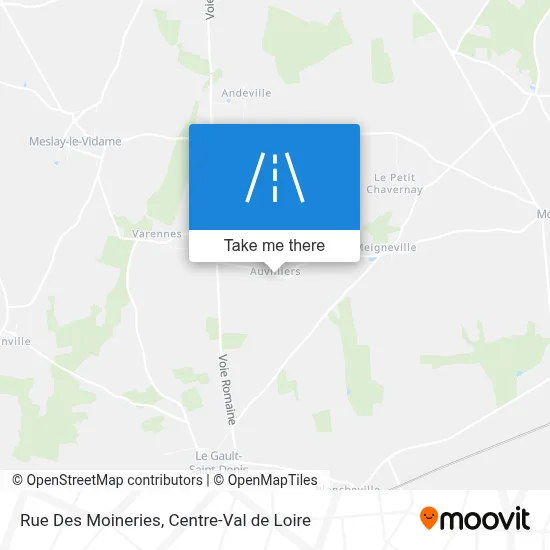 Rue Des Moineries map