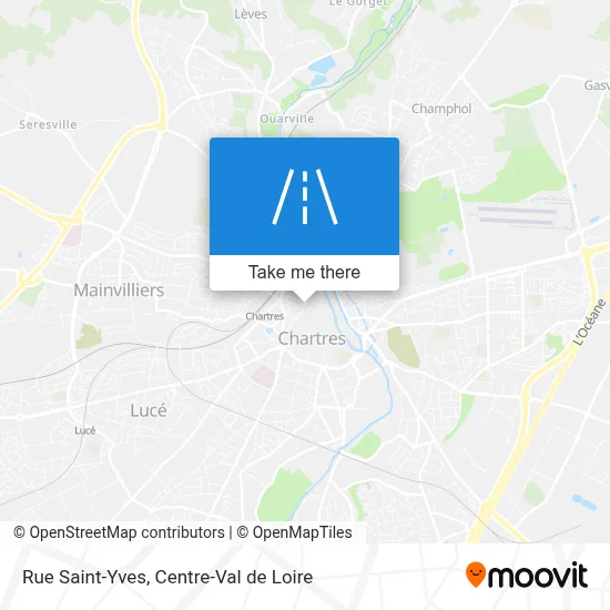 Rue Saint-Yves map