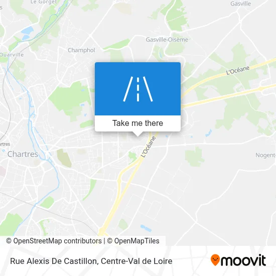 Rue Alexis De Castillon map