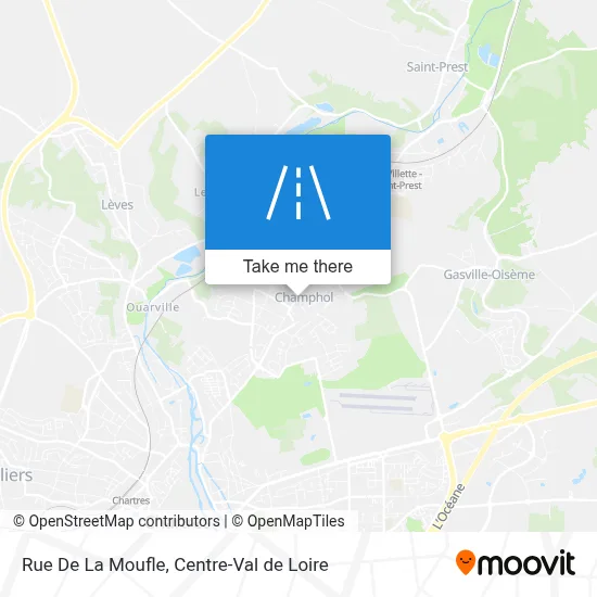 Rue De La Moufle map