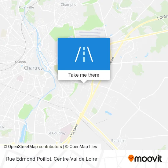 Rue Edmond Poillot map