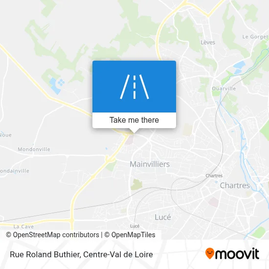 Rue Roland Buthier map