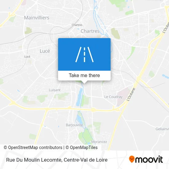Rue Du Moulin Lecomte map