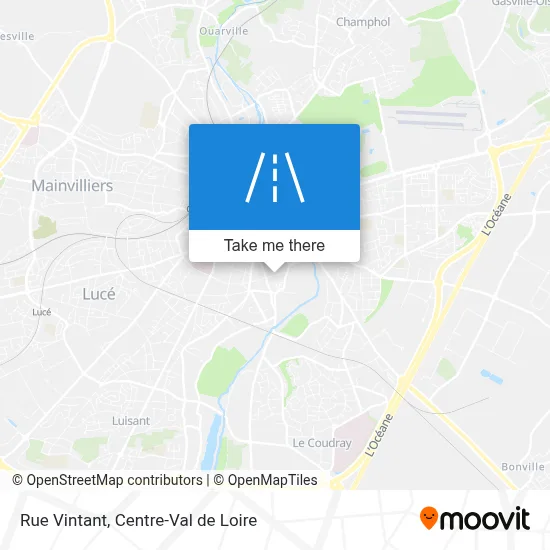 Rue Vintant map