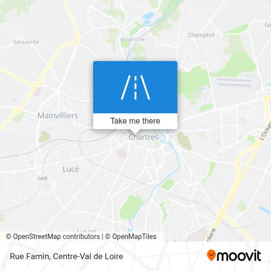 Rue Famin map