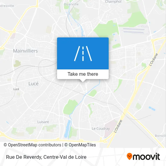 Rue De Reverdy map