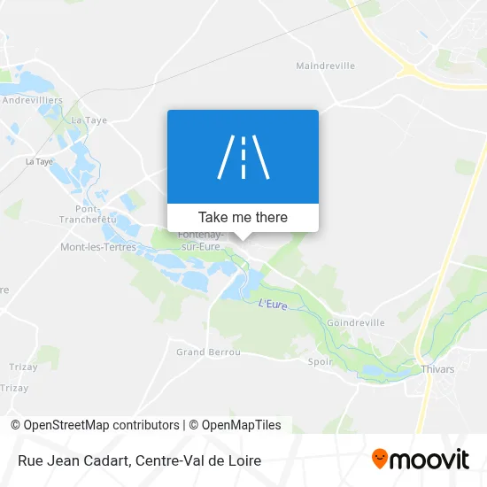 Rue Jean Cadart map