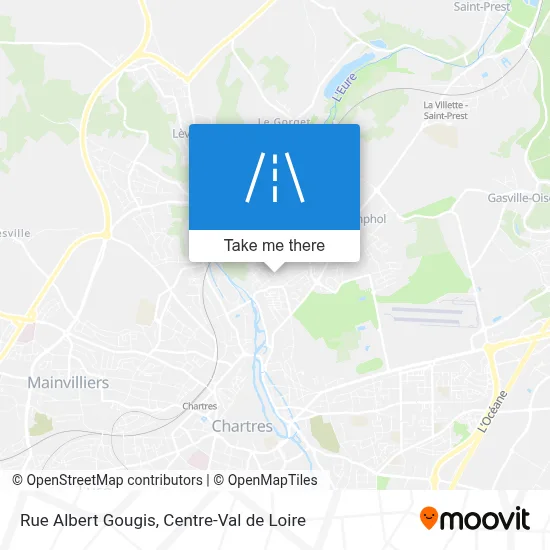 Rue Albert Gougis map
