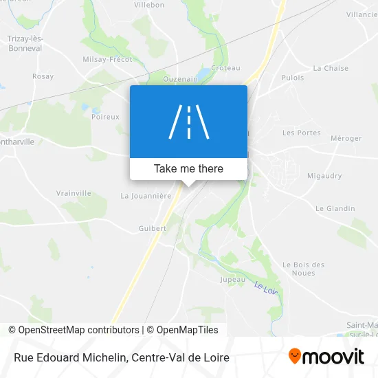Rue Edouard Michelin map