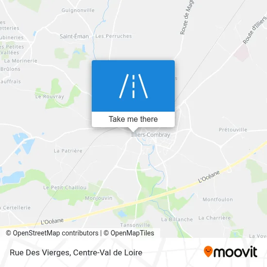 Rue Des Vierges map