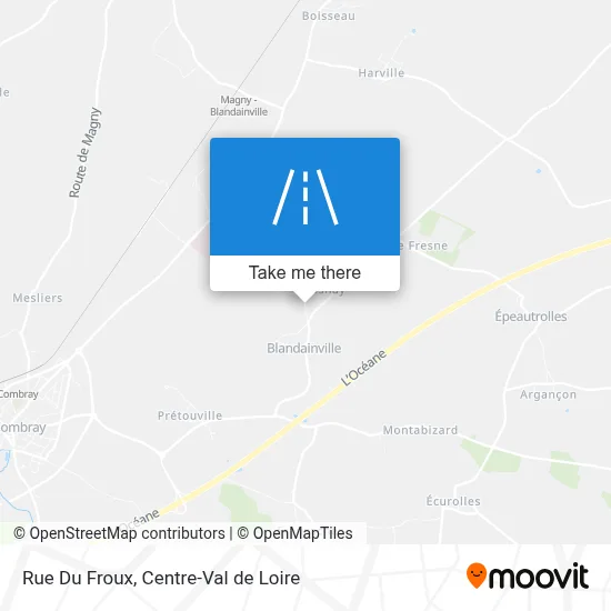 Rue Du Froux map