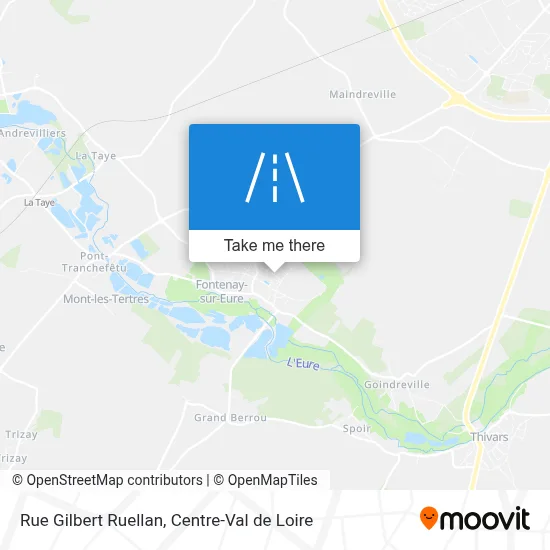Rue Gilbert Ruellan map