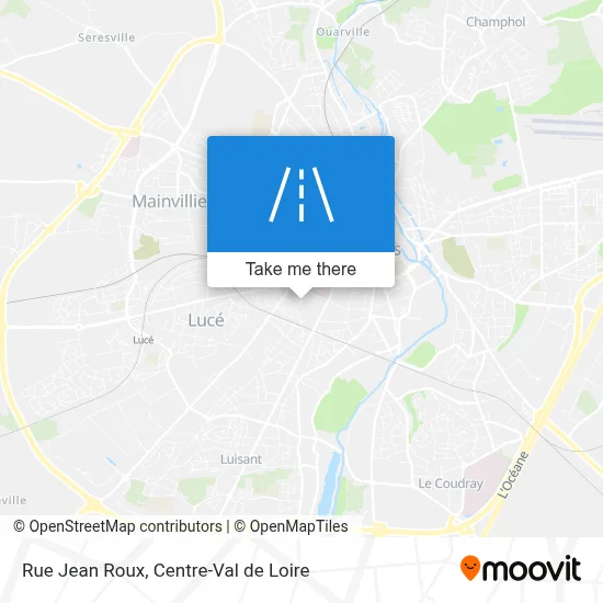 Rue Jean Roux map