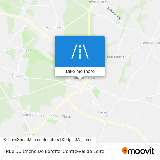 Rue Du Chêne De Lorette map