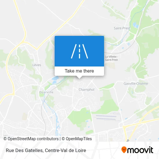 Rue Des Gatelles map