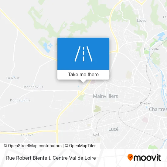 Rue Robert Bienfait map
