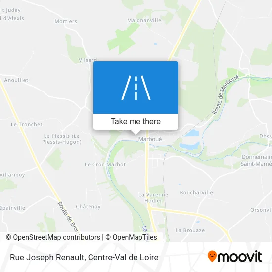 Rue Joseph Renault map