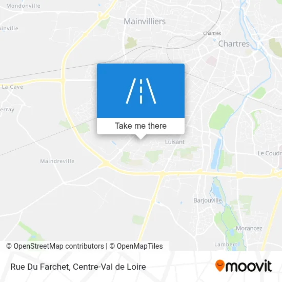 Rue Du Farchet map