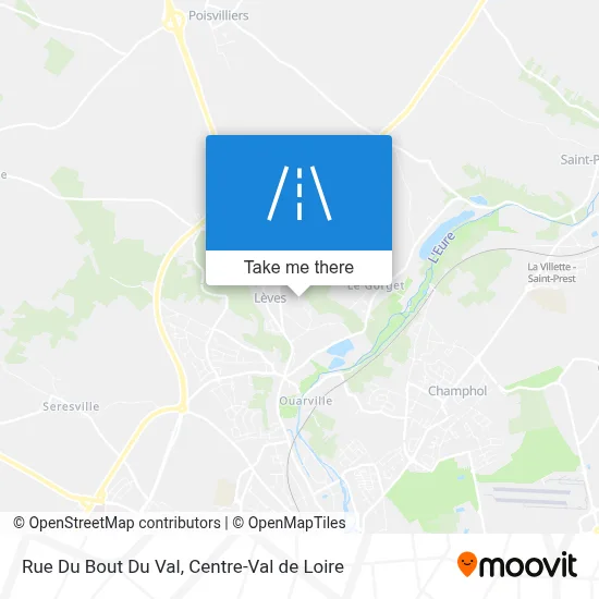 Rue Du Bout Du Val map
