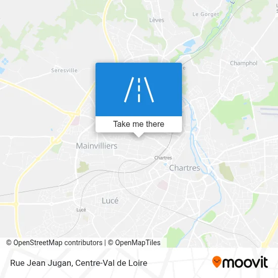 Rue Jean Jugan map