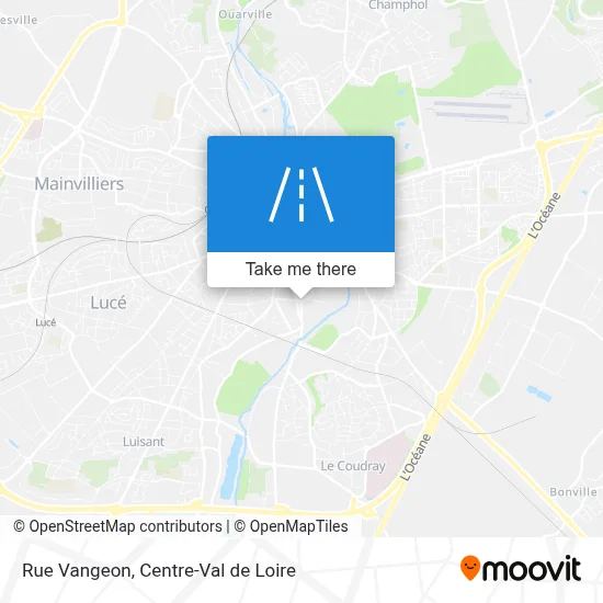Rue Vangeon map