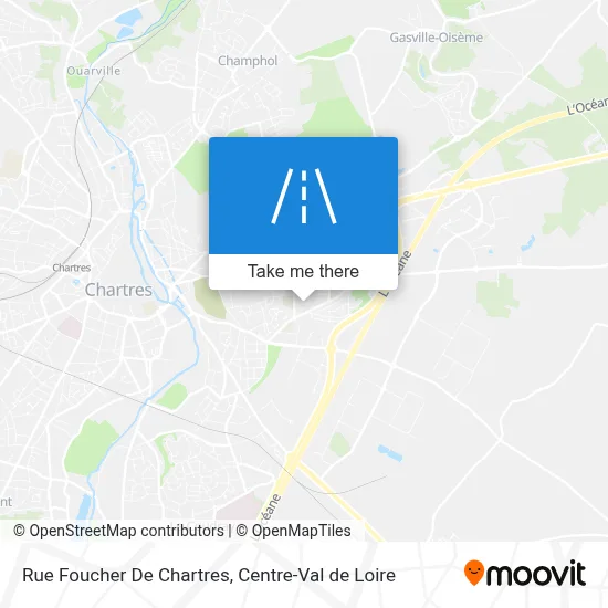 Rue Foucher De Chartres map