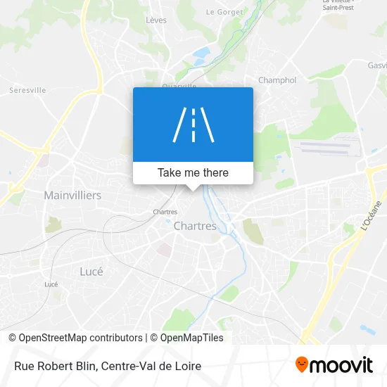 Rue Robert Blin map