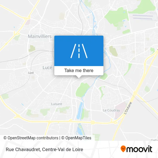 Rue Chavaudret map