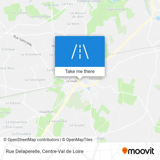 Rue Delaperelle map