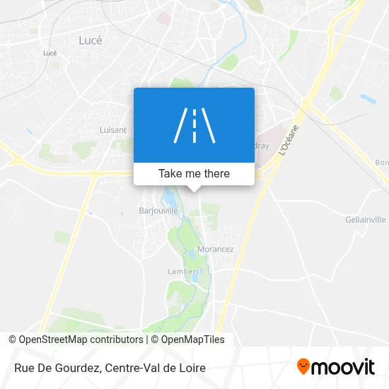 Rue De Gourdez map