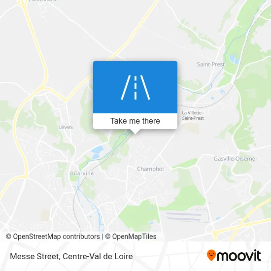 Rue De La Messe map