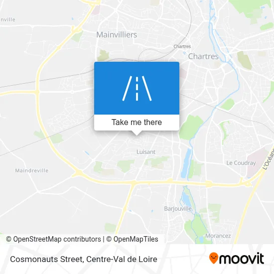Rue Des Cosmonautes map