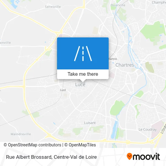 Rue Albert Brossard map