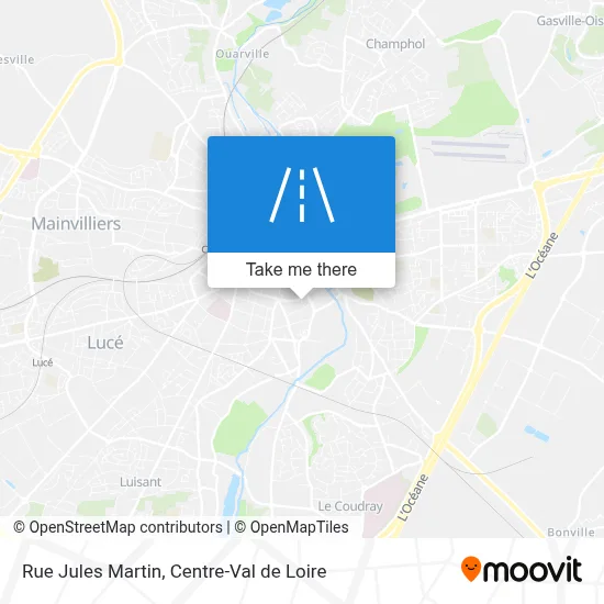 Rue Jules Martin map