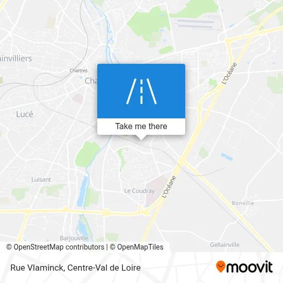 Rue Vlaminck map