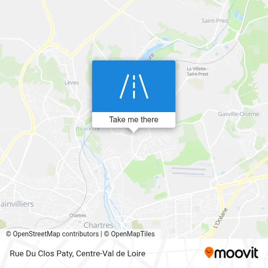 Rue Du Clos Paty map