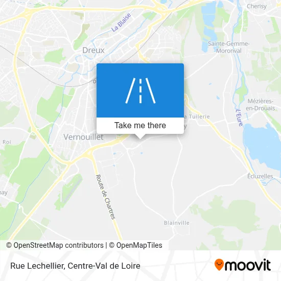 Rue Lechellier map