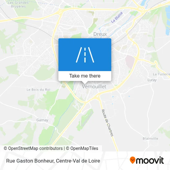 Rue Gaston Bonheur map