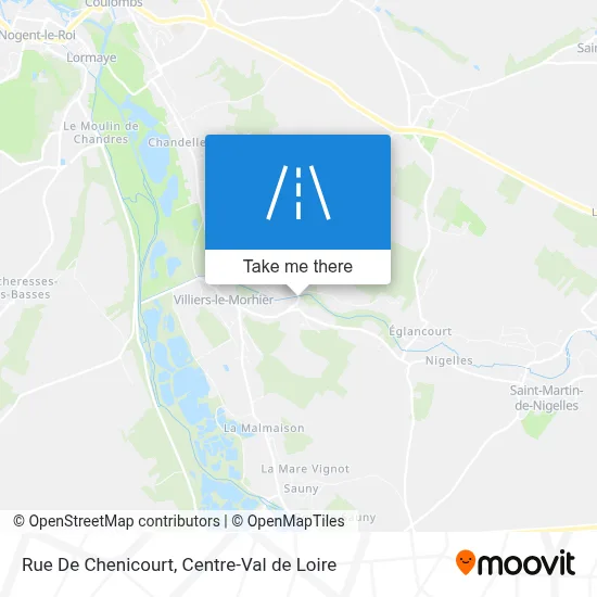 Rue De Chenicourt map