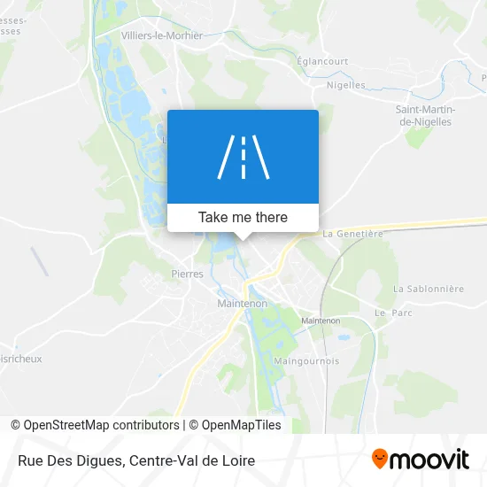 Rue Des Digues map
