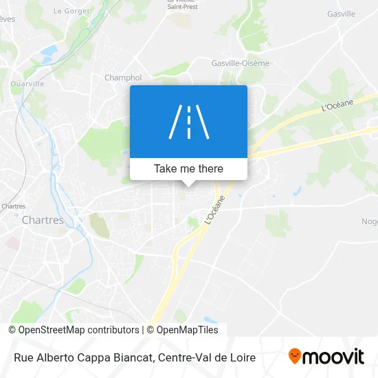 Rue Alberto Cappa Biancat map
