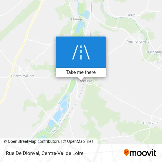 Rue De Dionval map